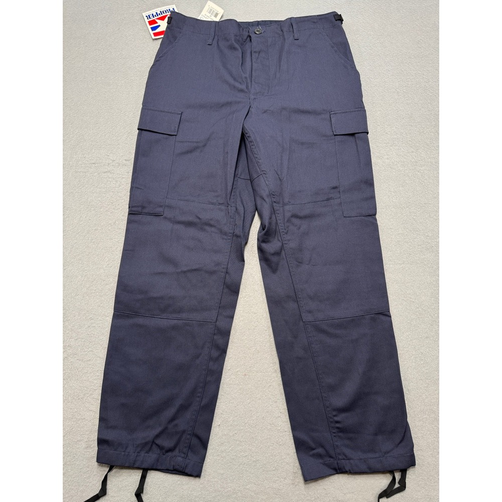 NEW Propper Combat Trousers Men's MS 34x30 Blue BDU Military Button Fly Tactical